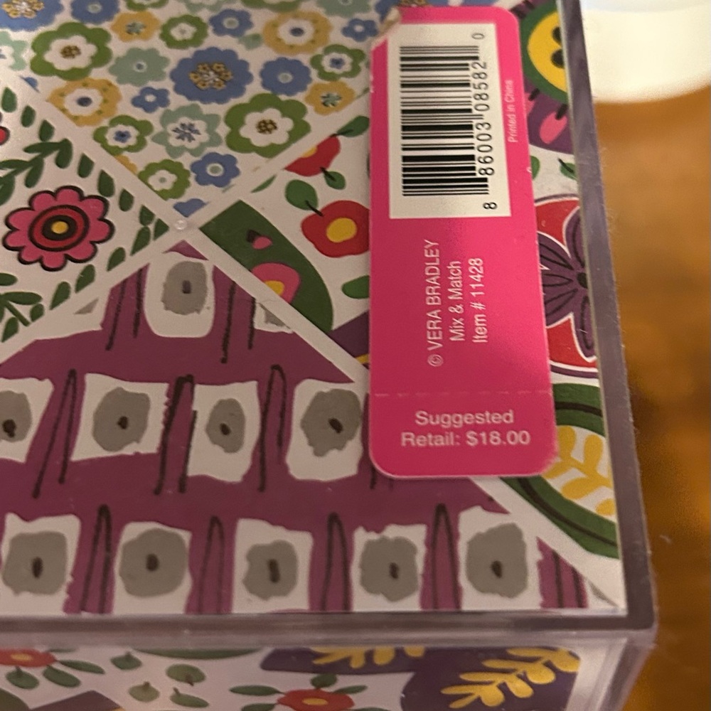 Vera Bradley Multicolor Floral Notecard Set - Picture 5 of 6